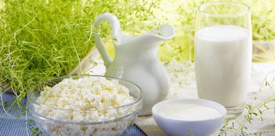 Молочные продукты