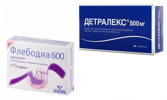 В чем разница между Детралексом и Флебодиа?